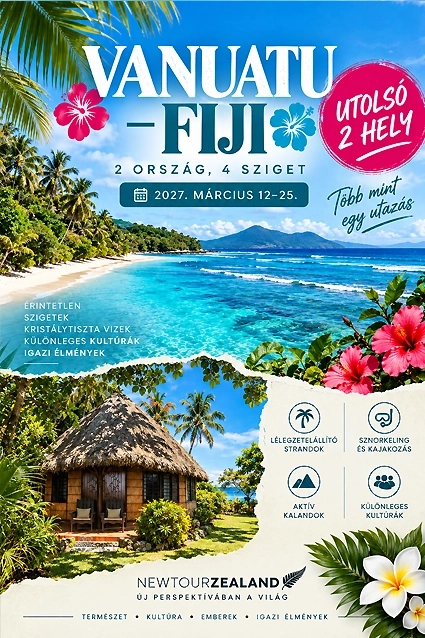 Vanuatu-Fiji utazás