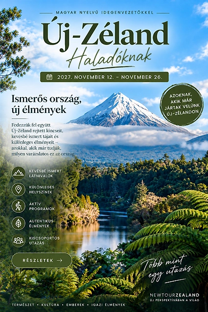 Új Zéand utazás haladóknak 2007 november